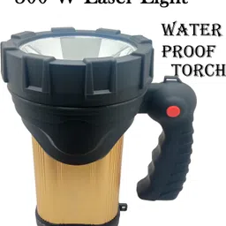 mnt sales 300 W LED Jumbo Torch ,3 Modes With 1 Km Long Range ,8000 Mah Battery Capacity 8 hrs Torch Emergency Light image 4