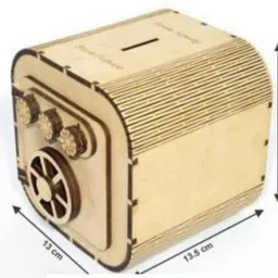 clt MINI LOCKER WITH PASSWORD SYSTEM Coin Bank Coin Bank image 4