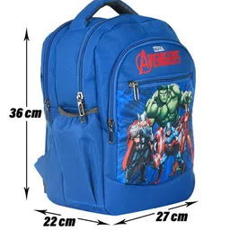 Kuber Industries Unisex Avengers Printed Backpack image 2