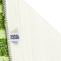 Saral Home Set Of 2 Green Anti-Skid Bath Rugs image 5