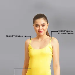 FBAR Non-Padded Pure Cotton 180 GSM Camisole image 5
