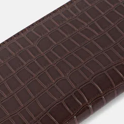 Bagsy Malone Brown Textured Purse Clutch image 4