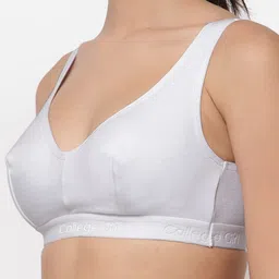 Docare Full Coverage Non Padded Cotton Workout Bra With All Day Comfort image 2