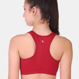 POOJA RAGENEE Pack Of 2 Non Padded Full Coverage All Day Comfort Seamless Sports Bra image 2