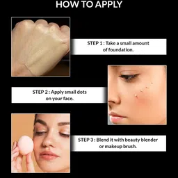 Stars Cosmetics Face Makeup Matte Finish & Long Lasting Liquid Foundation - 30ml - Tan image 5