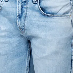 SPYKAR Men Cotton Relaxed Fit Mid-Rise Jeans image 5