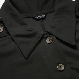 Style Quotient Green Waist Tie-Ups Basic Jumpsuit image 2