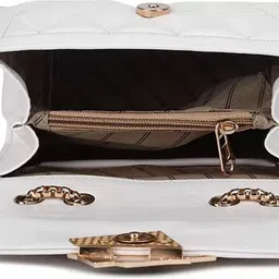 krifty Cross Body Sling Bag for Women with Gold Chain image 5