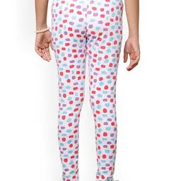 BAESD Girls Pack Of 2 Printed Ankle Length Leggings image 2