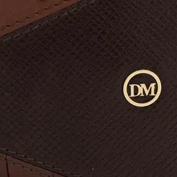 Da Milano Men Textured Leather Two Fold Wallet image 4