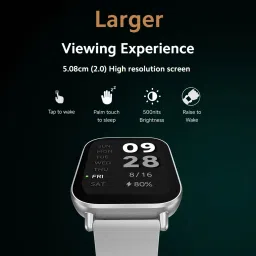 Redmi Watch 5 Active Smartwatch with Bluetooth Calling (50.8mm LCD Display, IPX8 Water Resistant, Midnight Black Strap) image 4