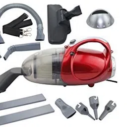 Crownish Blowing and Sucking Dual Purpose (JK-8) Hand-held Vacuum Cleaner (Red) image 4