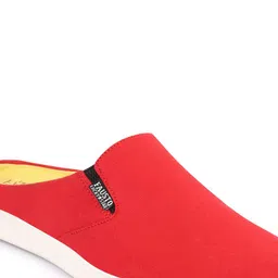 FAUSTO Men Lightweight Round Toe Slip On Mule Sneakers image 3