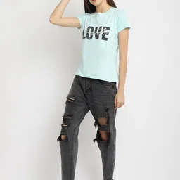 Fabflee Pack Of 3 Printed Cotton T-shirts image 3