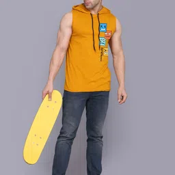 SLOWLORIS  Pack Of 2 Printed Cotton Gym Innerwear Vests image 5