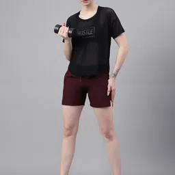 MKH Typography Printed Drop-Shoulder Sleeves Dri-FIT Relaxed Fit T-shirt image 2