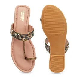 Anouk Embellished One Toe Flats image 2