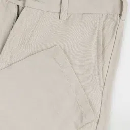 Arrow Sport Men Smart Flex Slim Fit Mid-Rise Plain Cotton Linen Regular Trousers image 2