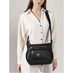 Lavie Signature Black Womens Tucson 7C Sling Bag (L)-image-57