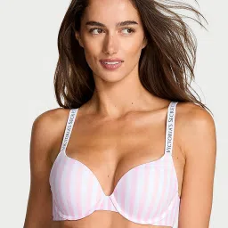 victoria's secret intimates Victoria's Secret The T-Shirt Push-Up Perfect Shape Bra Pink image 1