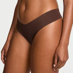victoria's secret intimates Victoria's Secret No-Show Thong Panty Brown image 1