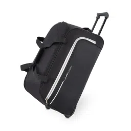 Lavie Sport Large Size 62 Cms Galactic Wheel Duffle Bag | (Black) (L)-image-11