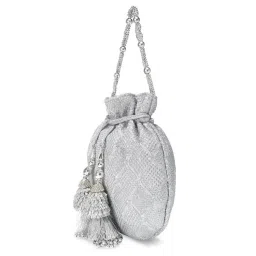 Peora Potli Bags for Women Evening Bag Clutch Ethnic Bride Purse with Drawstring (P28S)-picture-35