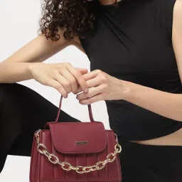 fastrack accessories Fastrack Maroon Women Sling Bag-picture-20