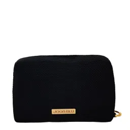 Joon Blu Solid Black Multi-Color-purpose Pouch (S)-picture-10