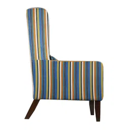 globally indian Lounge Chair in Multi Honey Oak Colour image 4