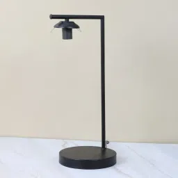 Tu Casa White Black Metal Table Lamp For Home Decoration image 5