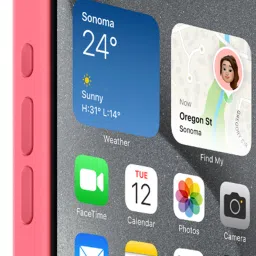 Apple Soft Silicone Back Cover for Apple iPhone 15 Pro (Supports Wireless Charging, Pink) image 4