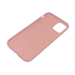 Macmerise Eco-ver Soft Bamboo & Starch Based Material Back Cover for Apple iPhone 14 (Supports Wireless Charging, Blush Pink) image 4