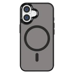 GRIPP Bolt Xtreme Hard & Soft TPU Back Cover for Apple iPhone 16 (MagSafe Compatible, Black) image 3