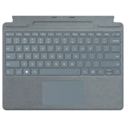 Microsoft Surface Pro Wi-Fi Signature Keyboard for Surface Pro 8 & Pro X with Touchpad (Built-in Storage Tray, Ice Blue)-picture-15