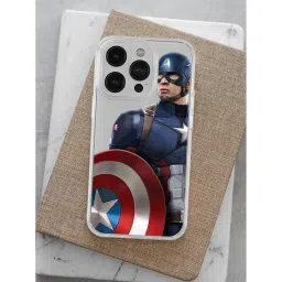 Macmerise Team Blue Captain Silicone Back Cover for Apple iPhone 14 Pro Max (Supports Wireless Charging, Multi Color) image 3