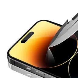 GRIPP 3D Tempered Glass for Apple iPhone 14 (9H Hardness Scratch Resistant) image 5