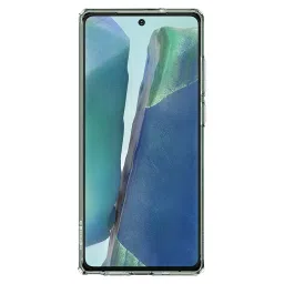spigen Ultra Hybrid S Hard Polycarbonate & TPU Back Cover for SAMSUNG Galaxy Note 20 (Air Cushion Technology, Crystal Clear) image 3