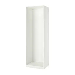 ikea pax Wardrobe frame, white, 75x58x236 cm-picture-31