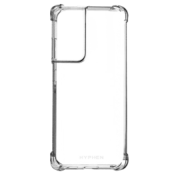 HYPHEN Soft TPU Back Cover for SAMSUNG S21 (Wireless Charging Compatible, Clear) image 3