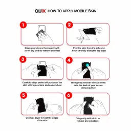 QUIX Einstein Stylish Skin Vinyl Back Cover for Apple iPhone 14 Pro Max (Supports Wireless Charging, Multi Color) image 4