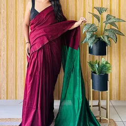 HERE&NOW Zari Pure Cotton Handloom Saree-picture-22