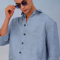 The Indian Garage Co Men Floral Opaque Printed Casual Shirt-picture-42