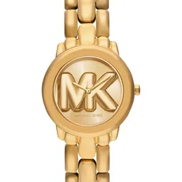 Michael Kors Women Printed Dial & Stainless Steel Straps Analogue Watch MK4923-picture-4
