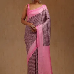 Soch Ethnic Motifs Woven Design Saree-image-58