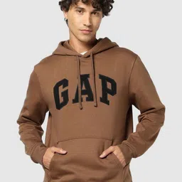 GAP Men Brand Logo Printed Hooded Pullover Sweatshirts-picture-32