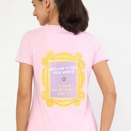 Wear Your Mind Typography Printed Round Neck Pure Cotton T-shirt image 2