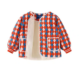 Hopscotch Boys Multi Polyester Printed Jackets image 5