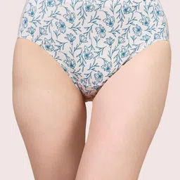 Soie Pack Of 6 Geometric Printed High Waist Full Coverage Briefs image 3