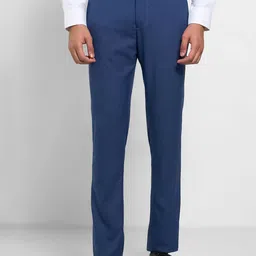 Peregrine by Pantaloons Men Slim Fit Formal Trousers-picture-39